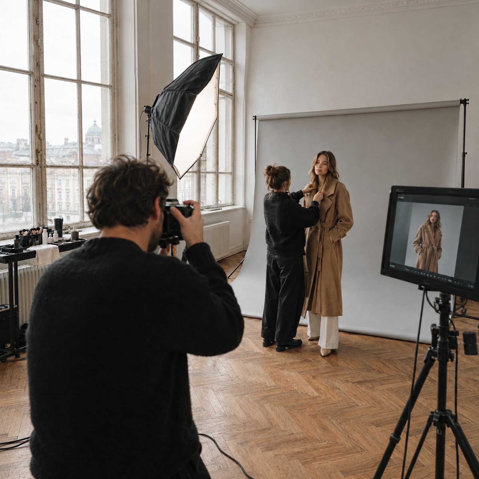 Shooting des WLX Brand Studio